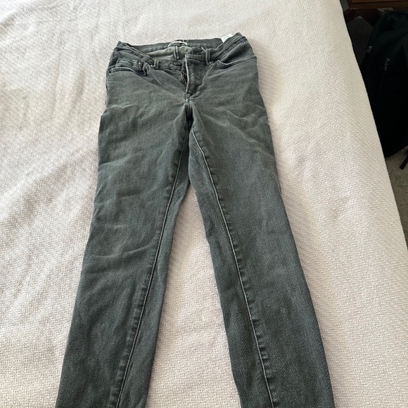 Good American Good Legs Low Rise Skinny Jeans - Black204 - Picture 4 of 9